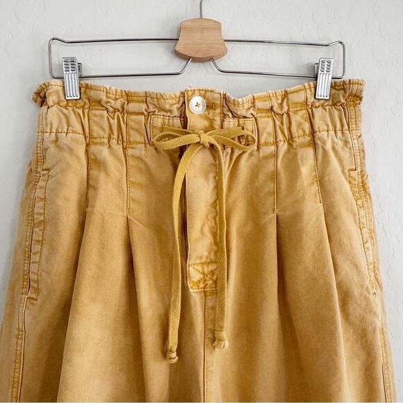 Free People High Rise Margate Pleated Trouser Pants Size M - Picture 10 of 14